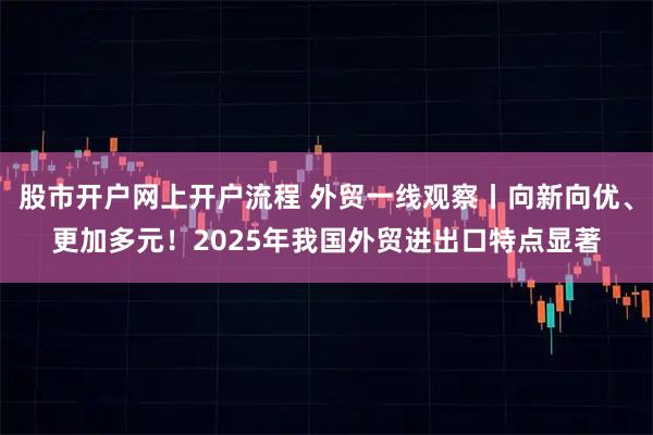 股市开户网上开户流程 外贸一线观察丨向新向优、更加多元！2025年我国外贸进出口特点显著